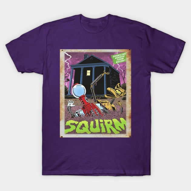 Mystery Science Rusty Barn Sign 3000 - Squirm T-Shirt by Starbase79